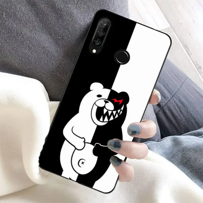 MaiYaCa милый чехол для телефона Kumamon Danganronpa Monokuma для Huawei Honor 10 i 8X C 5A 20 9 10 30 lite pro Voew 10 20 V30