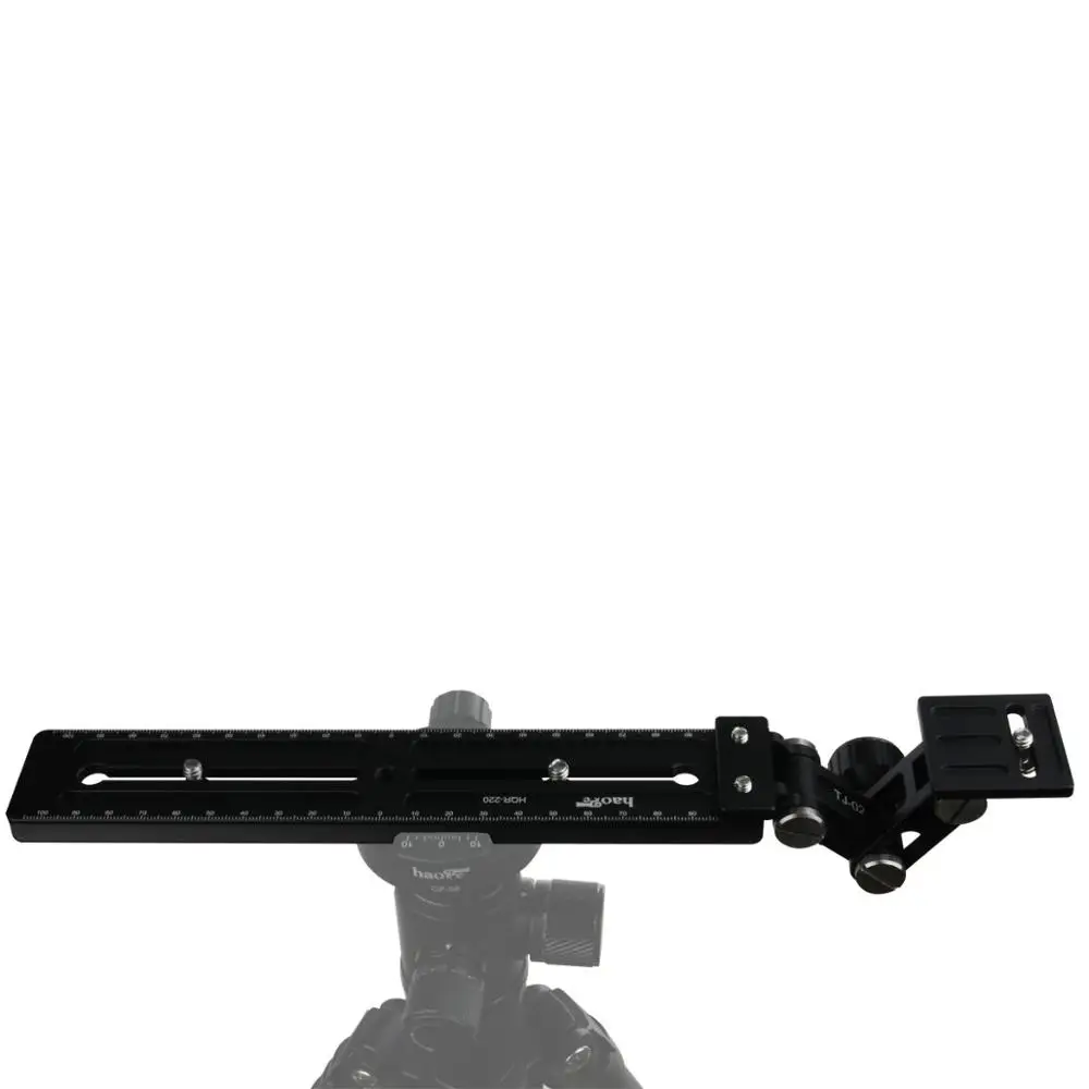 Haoge Ống Kính Chụp Xa Hỗ Trợ Cho Arca Kirk Hejnar RRS Máy Ảnh Benro Chất Lưu Video Đầu 220Mm