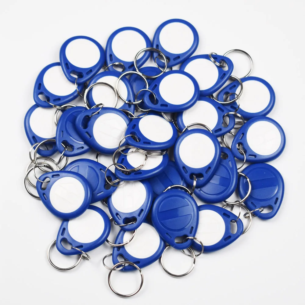 10Pcs EM4305 125Khz Key Copy Rewritable Writable Rewrite EM ID T5577 keyfobs RFID Tag Ring Card Proximity Token Access Duplicate