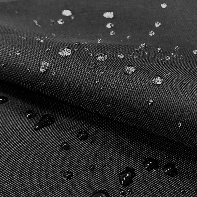 1000d Black Thicken Polyester Nylon PU Coated Waterproof Oxford Fabric  for Outdoor Textile by the Meter