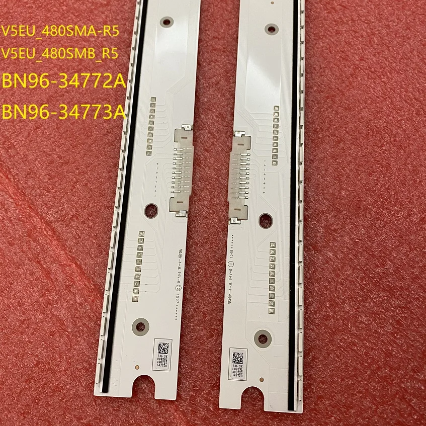 Imagem -03 - Tira Led para Samsung Ue48js9000t Ue48js8590t Ue48js8500 Ue48js9000 Un48js8500 Un48js9000 V5eu _ 480sma _ r5 Bn9634772a 34773a