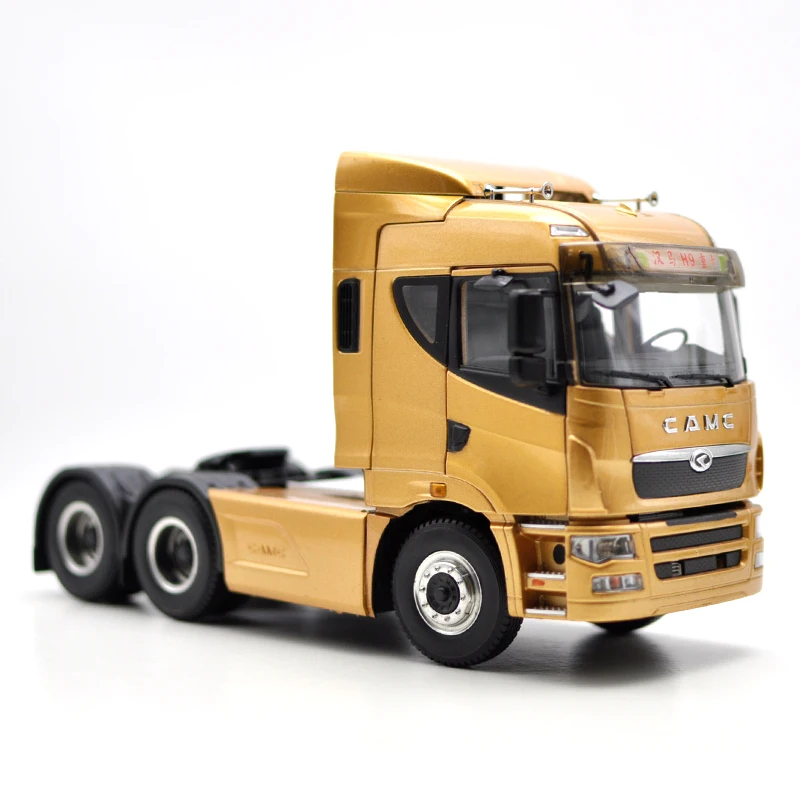 Diecast Heavy Truck Tractor Models 1:28 Alloy Vehicle Model Metal  Adult Collection Show Souvenir Boy Gift Display Ornament Show