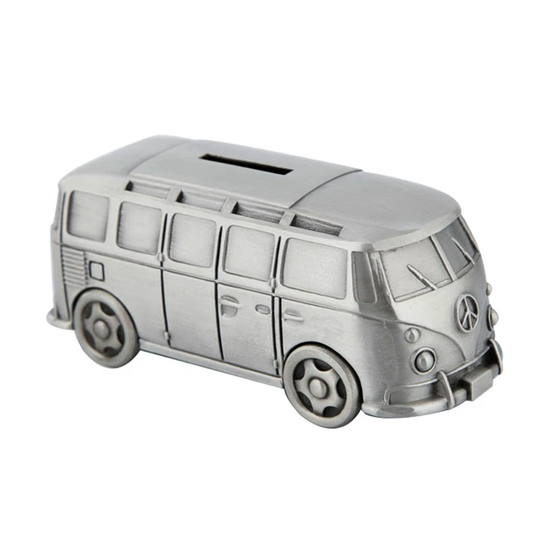 

Creative Bus Cars Piggy Bank Children 's Toy Money Box Home Decor Coin Jar Favor Craft Gift For Kids