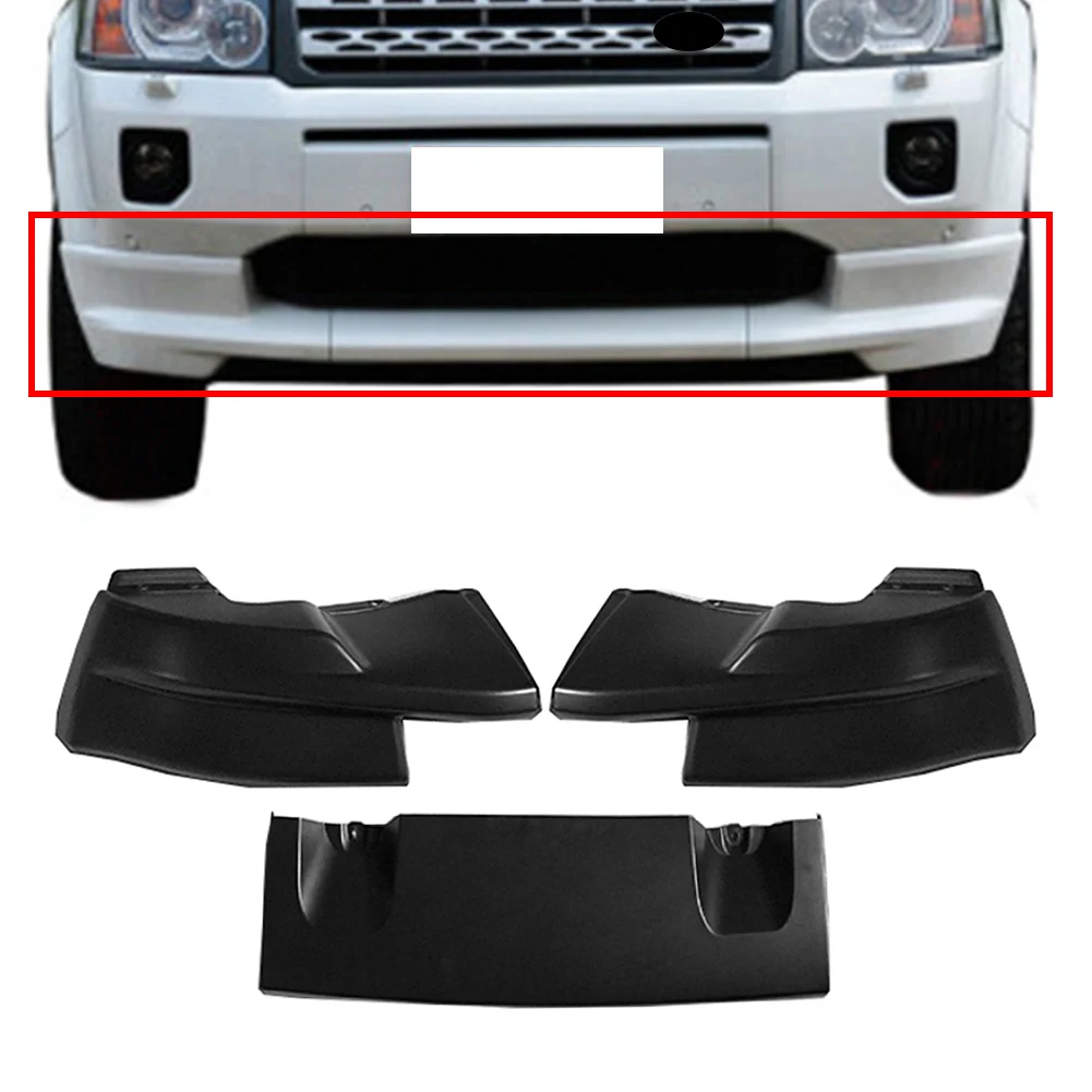 

Car Front Bumper Spoiler Cover Guard For Land Rover Freelander 2 L359 2006 2007 2008 2009 2010 2011 2012 LR042928 Matt Black ABS