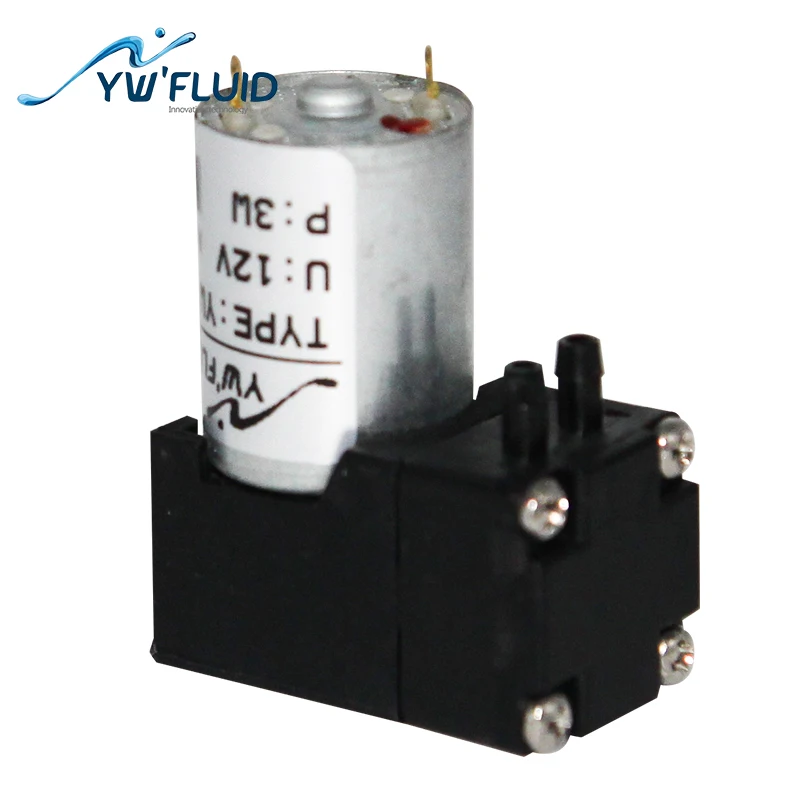 YWfluid YW11-DC 6V/12V high pressure micro diaphragm water pump used for blood analyzers