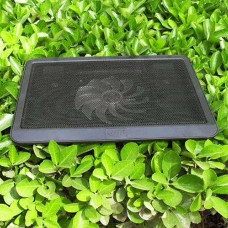 

Laptop Cooling Pad Portable Ultra-Slim Quiet Laptop Notebook Cooler Cooling Pad Stand with 1 USB Fans Fits 12-14 Inches