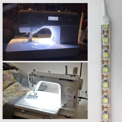 Sewing Machine LED Light Strip Light USB Powered Dimming Flexible Sewing Light Strip for Industrial Machine Working LED Lights