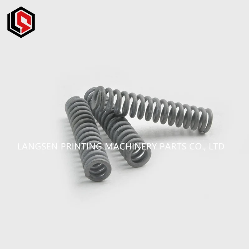 5 pieces free shipping Heidelberg printing parts spring Heidelberg tension spring length 52mm outer diameter 10.5mm