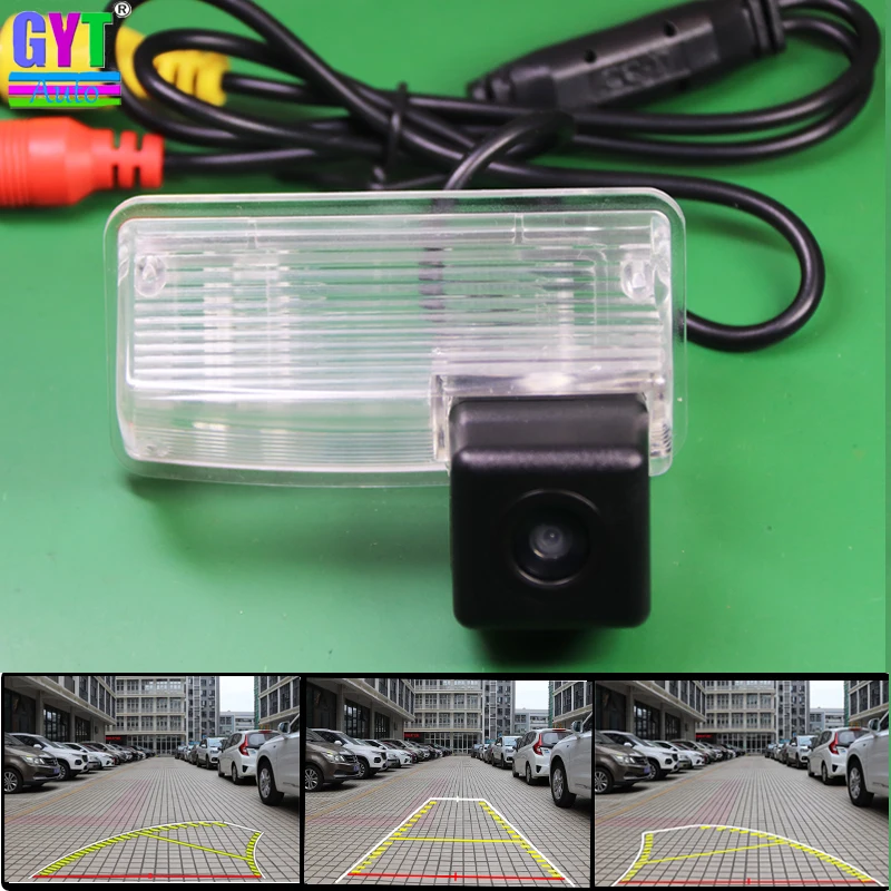 

Dynamic Trajectory Tracks car Rear view Backup Parking Camera For Toyota Reiz Vios Corolla 9th E120 E130