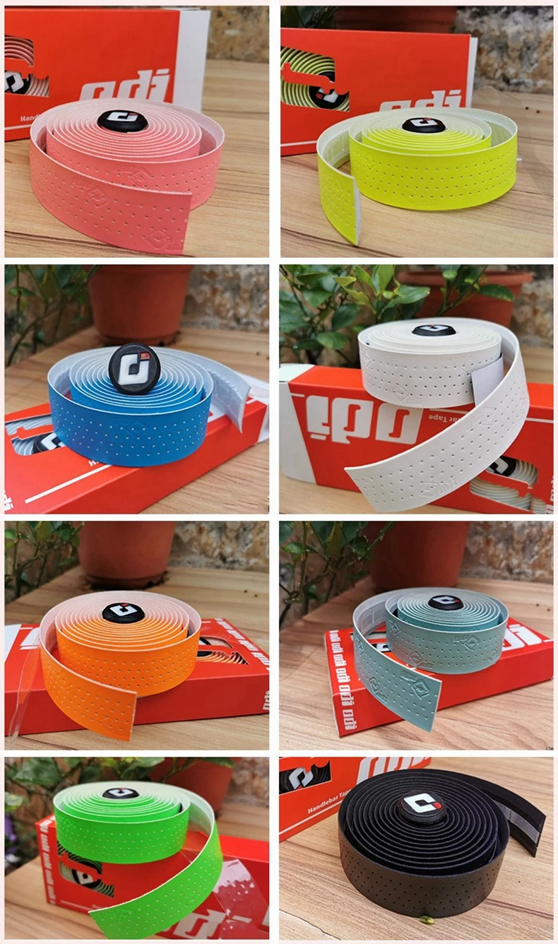 ODI Fahrradlenkerband, professionelles Rennrad-Wickelband, rutschfest, weich, Radfahren, Balance Bar Tape, PU/EVA, atmungsaktiv, Fahrradteile – Detail 9