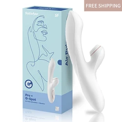 German satisfyer 10 Speed Sucking Vibrators G spot Clit Stimulation Silicone Vibration Nipple Sucker dildo UYO rabbit vibrator