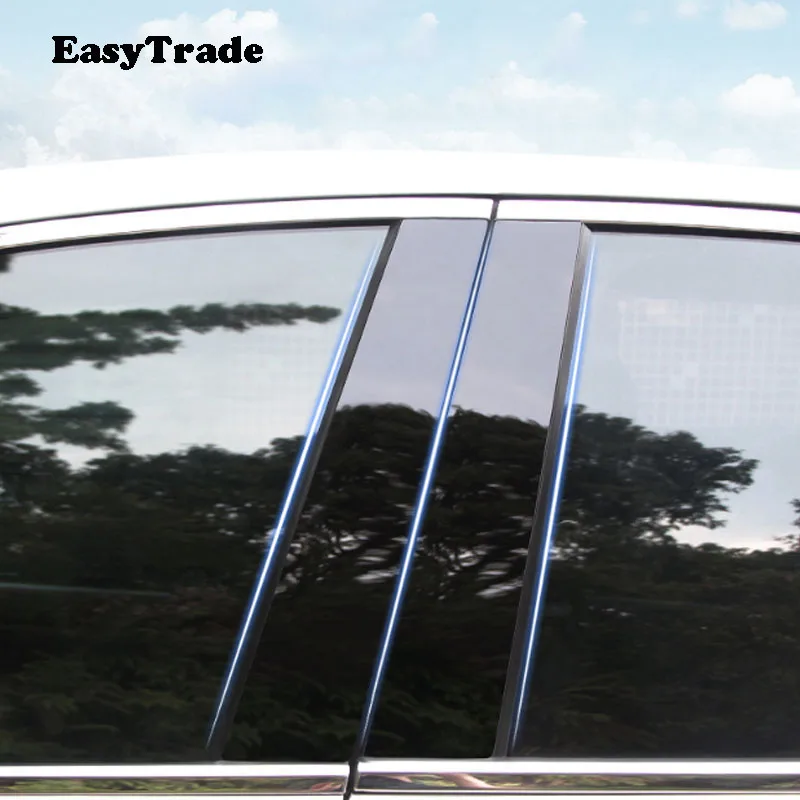 

Car Door Window Center Pillars PC Window Middle Column Trims B Pillar Sticker For Geely Geometry C 2020 2021 Auto Styling Strips