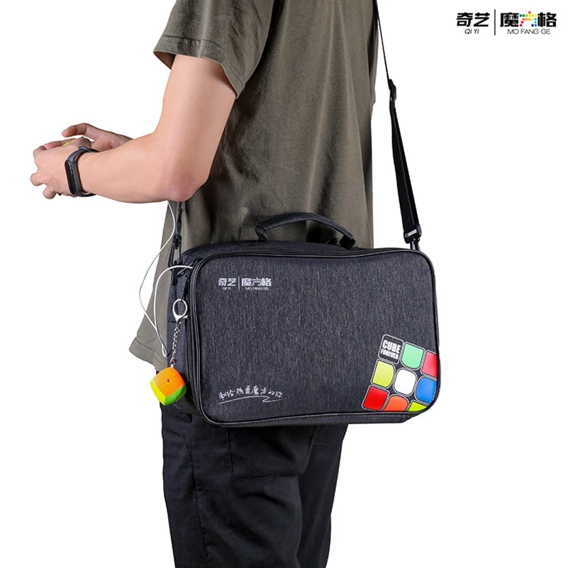 Qiyi Bag Qiyi Magic cube Bag Multifunction-bag For cube timer bag 3x3 speed cube bag Qiyi bag Shoulder bag crossbody bag