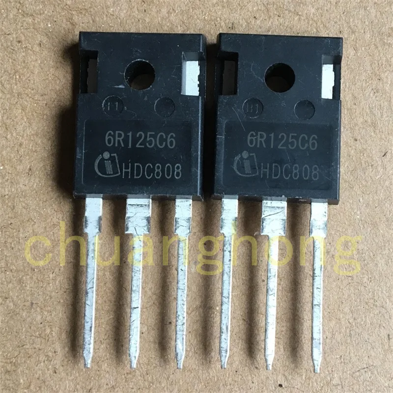 1pcs/lot high-powered triode 6R125C6 30A 600V  new field effect MOS tube TO-247 IPW60R125C6 transistor