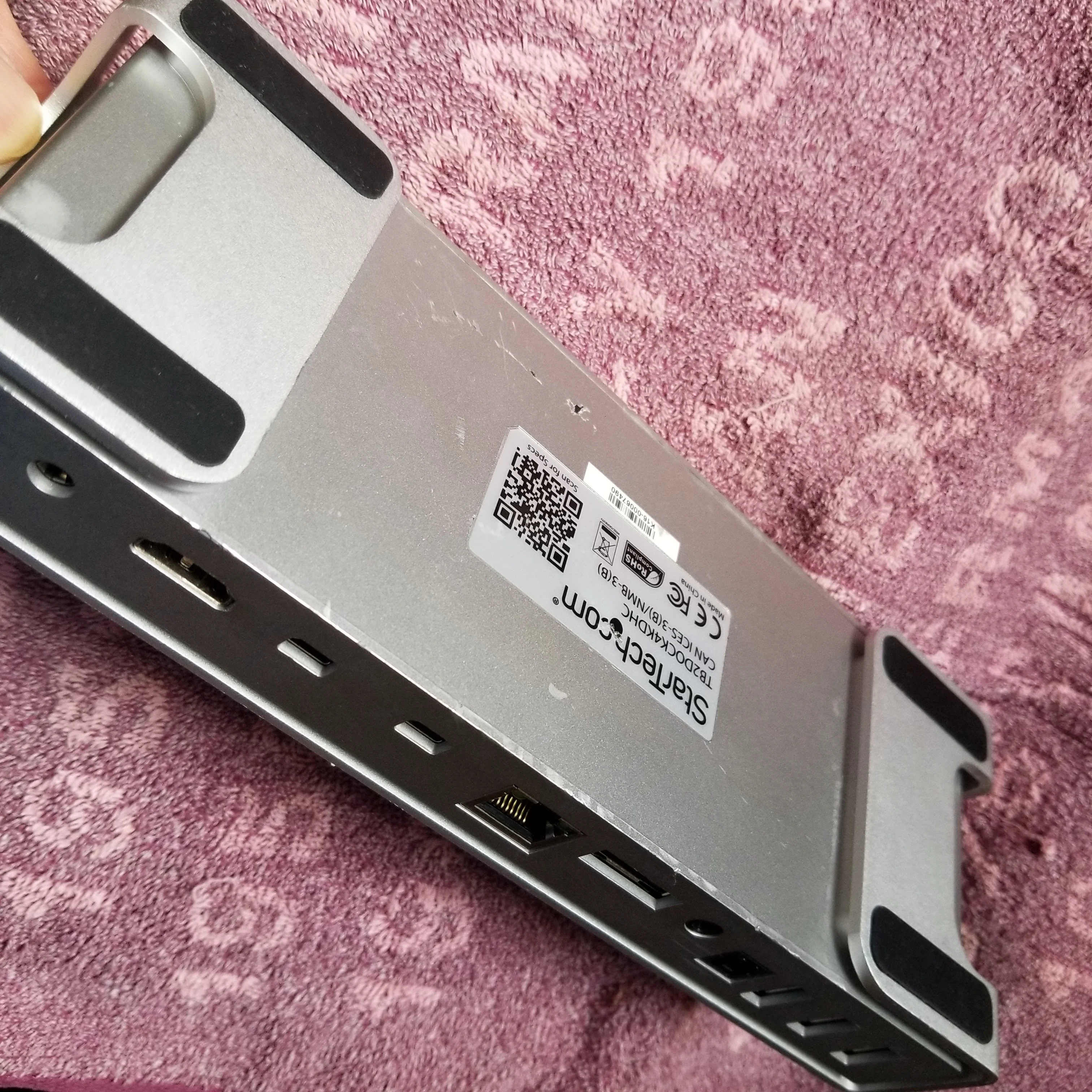 محطة إرساء TB2DOCK4KDHC لـ MAC WINDOWS StarTech Thunderbolt 2 / استبدال f4u085/f4u055 * كابل بدون كابل / لا كابل Thunderbolt