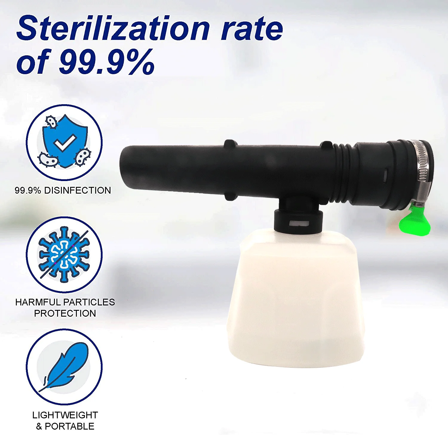 1200ml Universal High Capacity Sprayer Wireless Cordless Electric Atomizer Sprayer Air Blower Mist ULV Garden Fogging Machine