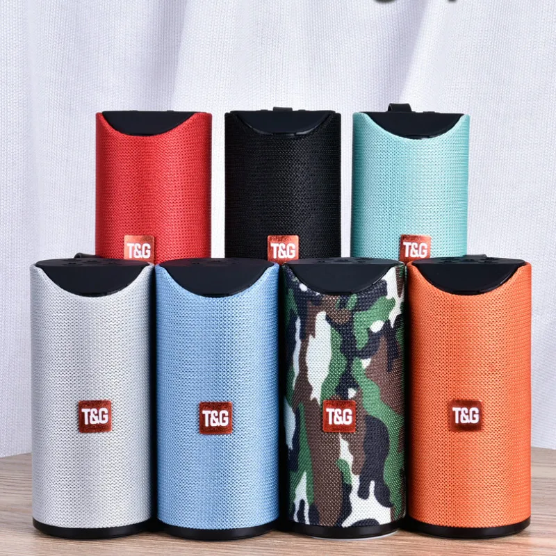 Портативная Bluetooth-Колонка TG 10 Вт, беспроводная басовая колонка, водонепроницаемая, уличная, USB-колонка, поддержка AUX, TF, сабвуфер, громкий динамик