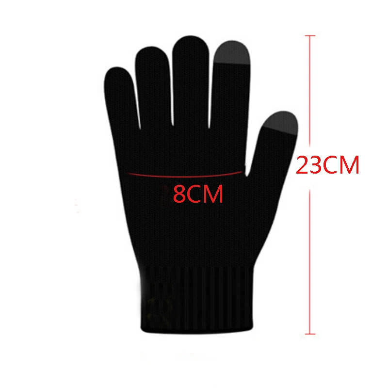 Women Winter Thin Section Keep Warm Touch Screen Gloves Embroidery Flower Cashmere Blend Female Elegant Soft Gloves