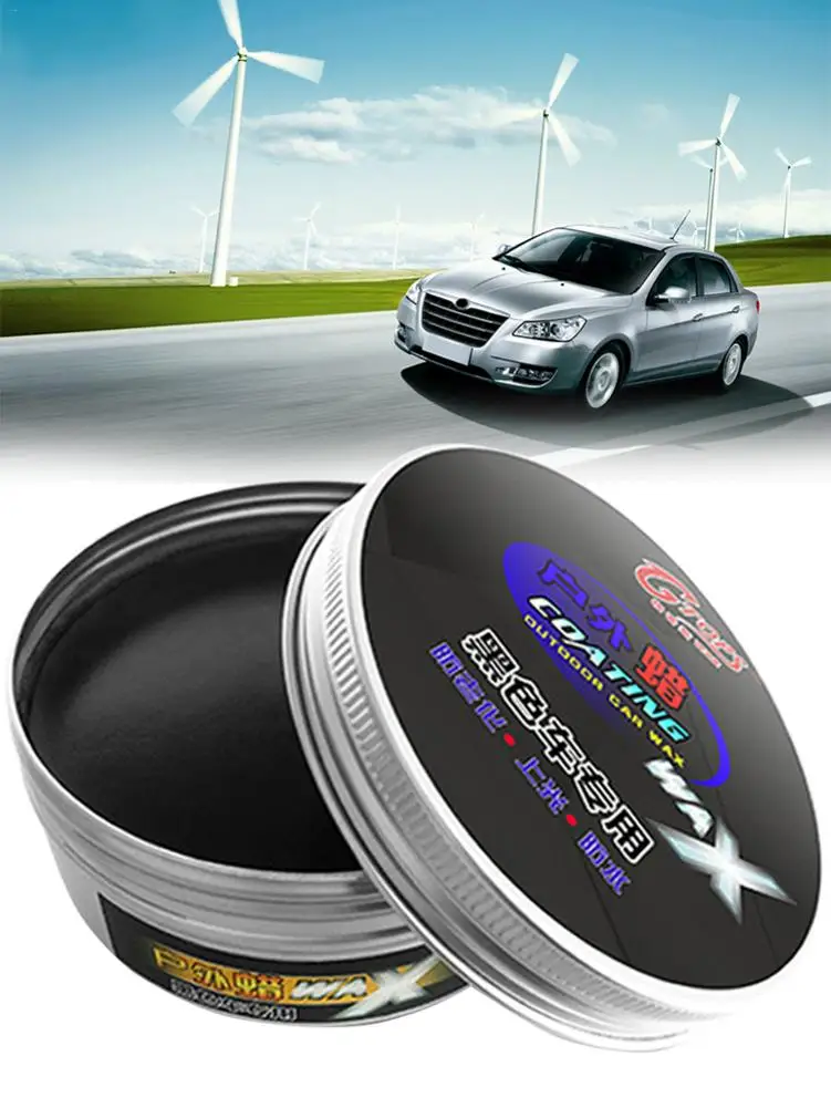 Senior Black Wax Care Paint Waterproof Care Scratch Repair Car Styling Crystal Hard Car Wax Polish Scratch Remover