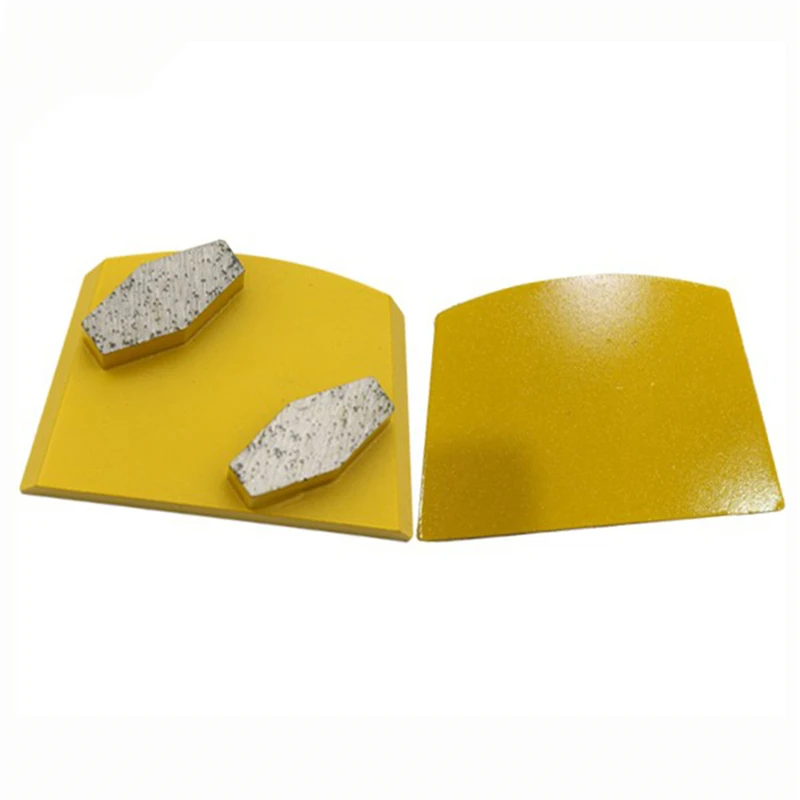 LAV22 Top Quality Lavina Grinding Shoes Quick Lock Plates Diamond Concrete Grinding Block With Double Hexagonal Segments