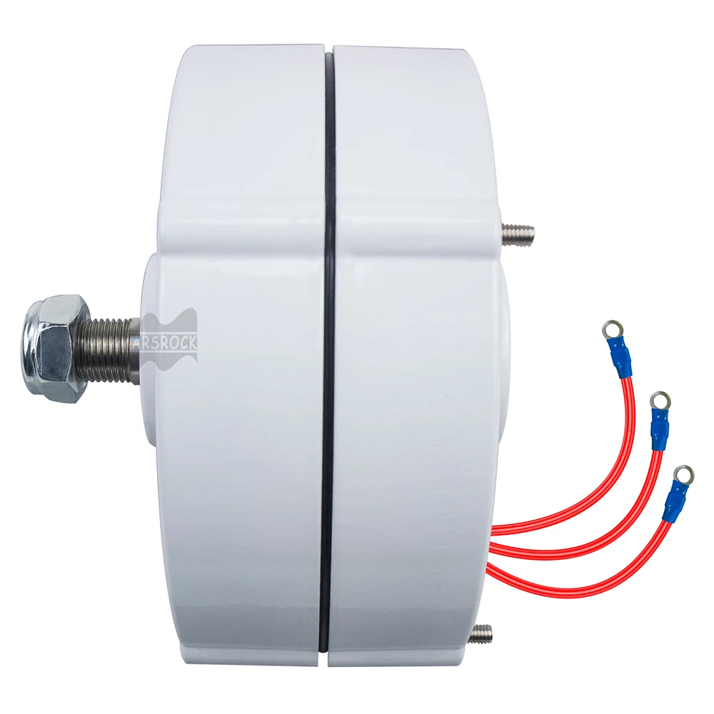 600R/M 100W 12V or 24V Permanent Magnet Generator AC Alternator For Vertical or Horizontal Wind Turbine 100W Wind Generator