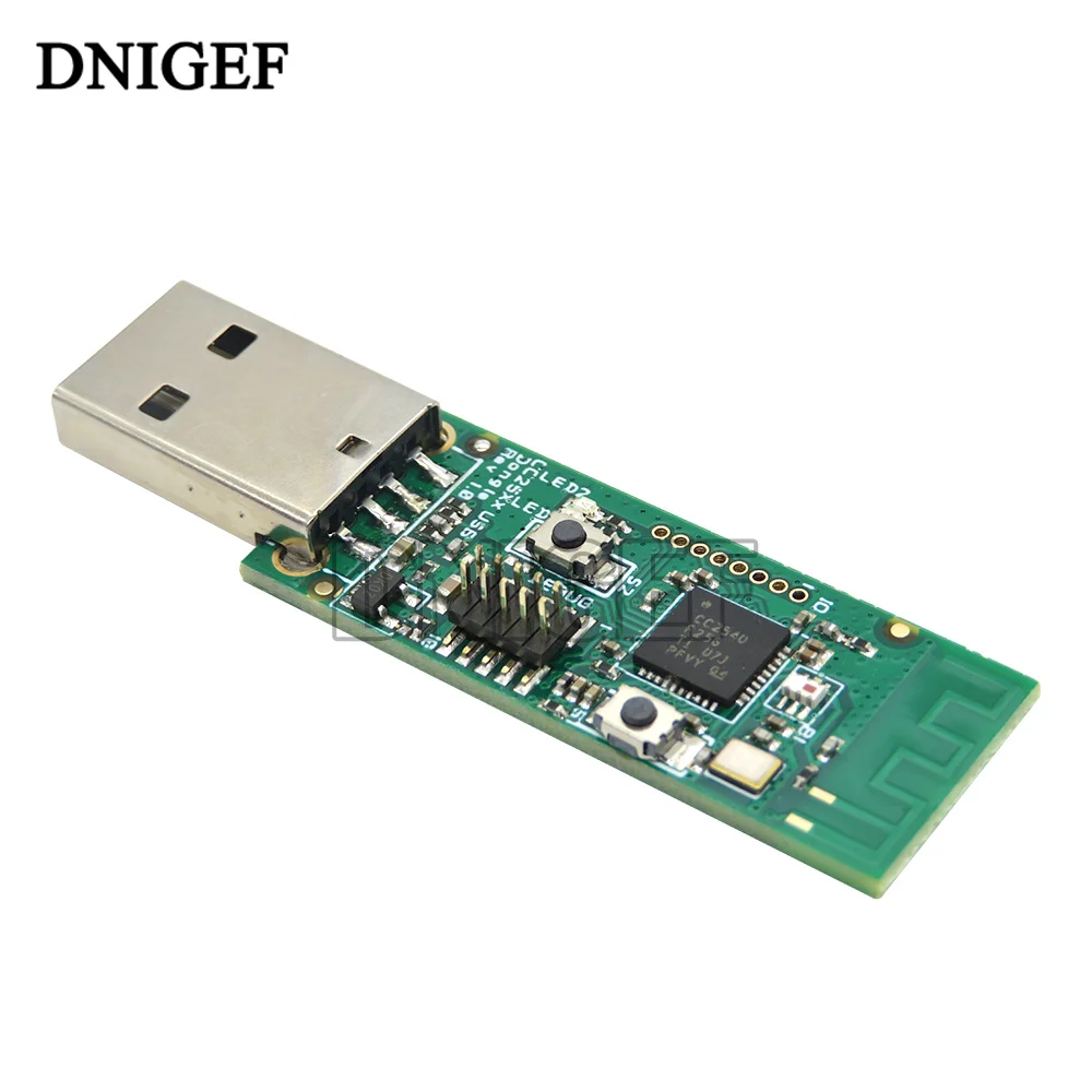 DNIGEF Wireless I/O IO Ports CC2540 Bluetooth 4.0 BLE Adapter USB Interface Dongle Capture Packet Module CC2540