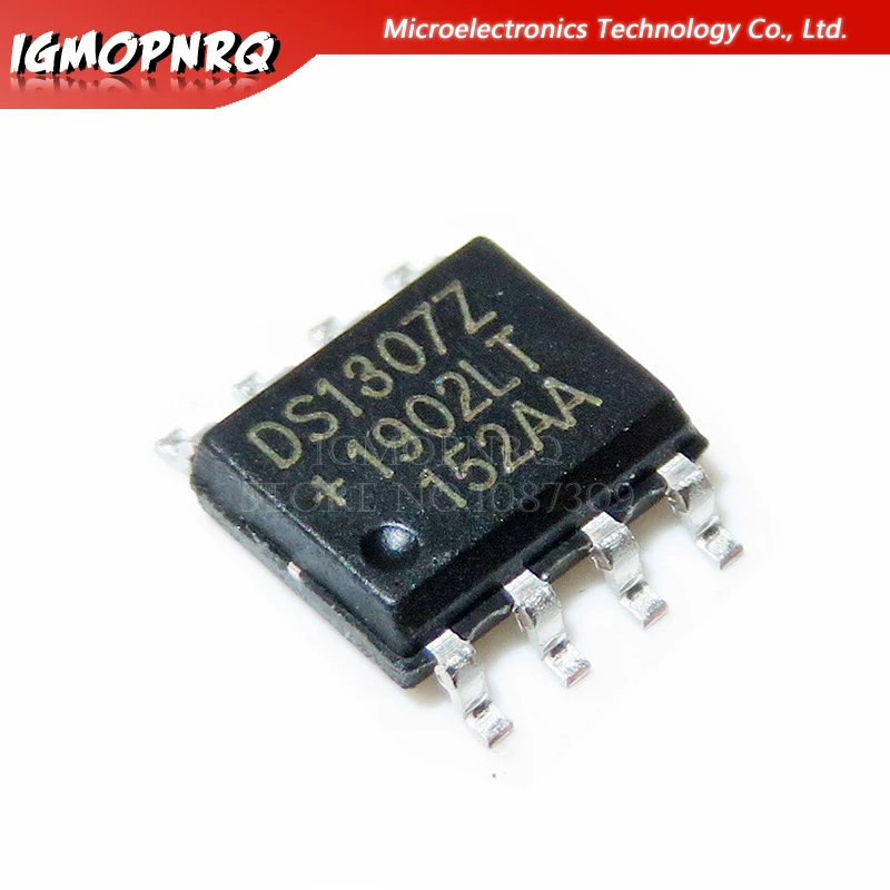 20pcs free shipping DS1307Z DS1307 SOP-8 Real Time Clock 64x8 Serial I2C RTC new original