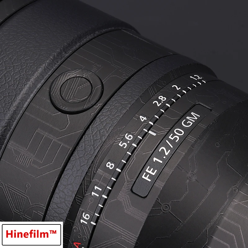 for Sony 50 F1.2GM / FE50 F1.2GM Lens Stickers Decal Skin Wrap for Sony FE50MM F1.2 GM ( SEL50F12GM ) Lens Premium Cover fIlm