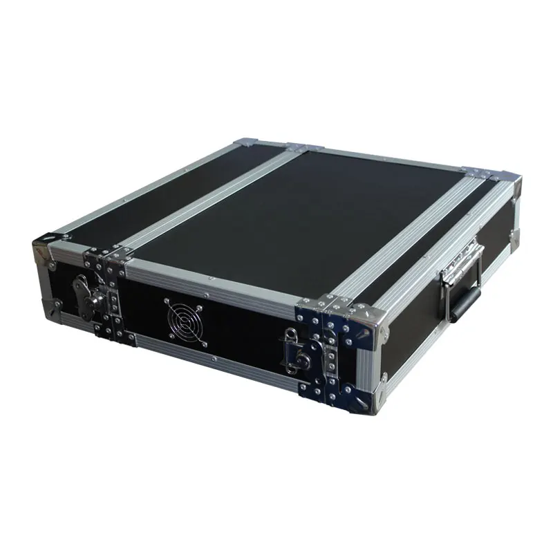 Flight Case pour processeur vidéo 1U 1,5U 2U, taille en option