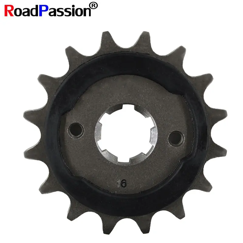 Akcesoria motocyklowe 16T zębatka przednia 520 przekładnia łańcuchowa dla YAMAHA DT250 DT400 SR250 TT250 XV250 v-star XV240 Virago