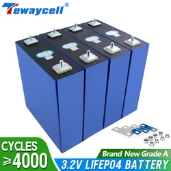 NEW 3.2V 200Ah 240Ah Lifepo4 battery Grade A 3.2v 3C Lithium iron phosphate battery for 12V 24V 48V battery inverter vehicle RV