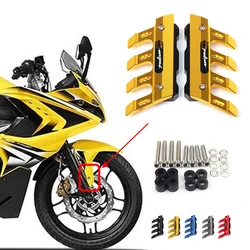 For Bajaj Pulsar 200 NS/Pulsar 200 RS/200 AS 200 TYRES Motorcycle Front Fork Protector Fender Slider Guard Accessories Mudguard