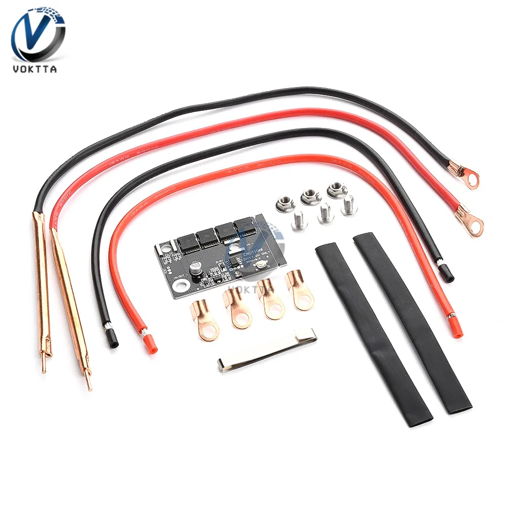 DC 12V 90-150A 스폿 용접기 마더보드, 제 3 기어 자동 트리거 스폿 용접기 펜, PCB 회로 기판, 표시등 포함, DIY