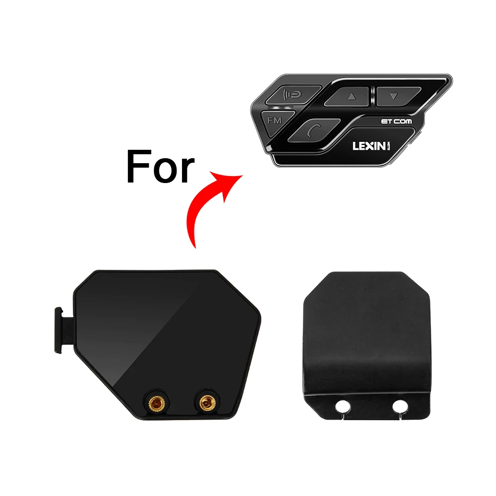 LEXIN 1PC  Metal Clip Set Accessories for LX-ET COM motorcycle Bluetooth Helmet Interphone Intercom