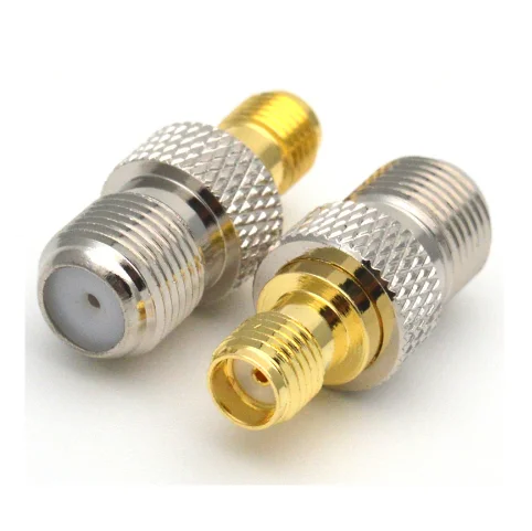 F to SMA /RP-SMA Male Plug & female jack RF Coaxial adapter Connectors