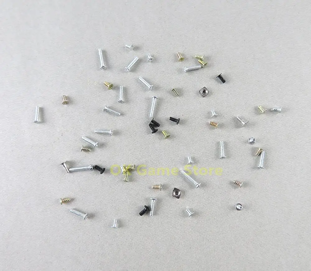 1set Replacement Full Set Screw For Nintend New 3DSXL 3DSLL Head Screws Set for new 3ds xl ll Game Console Shell