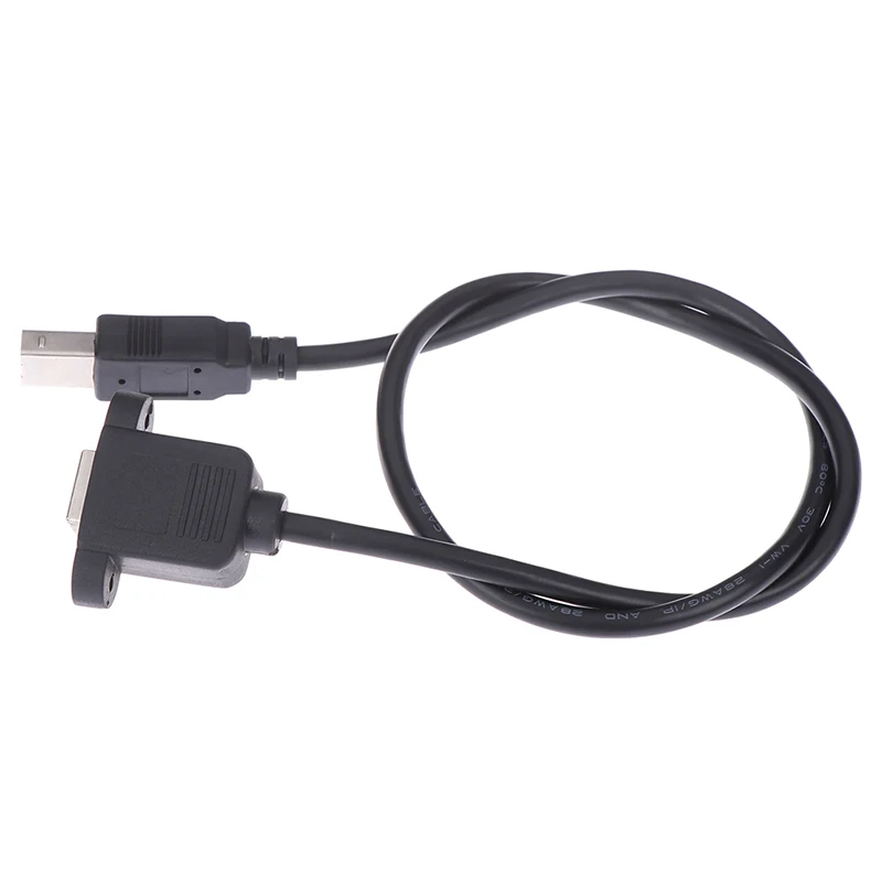 USB 2.0 Type B Male to Type B Female Printer Extension Cable With Panel Mount