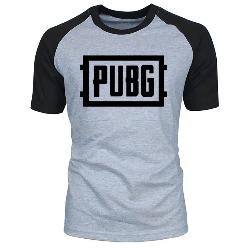 PUBG/PLAYER UNKNOWN\'S BATTLEGROUNDS t shirt game fans gift boy friend gift Men raglan short sleeve Cotton PUBG T SHIRTS