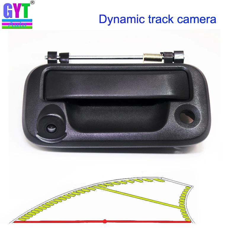 

For Ford F150 F250 F350 F450 F550 F650 F750 Rover Tailgate Handle Reverse Camera HD Car Rear View Backup Camera