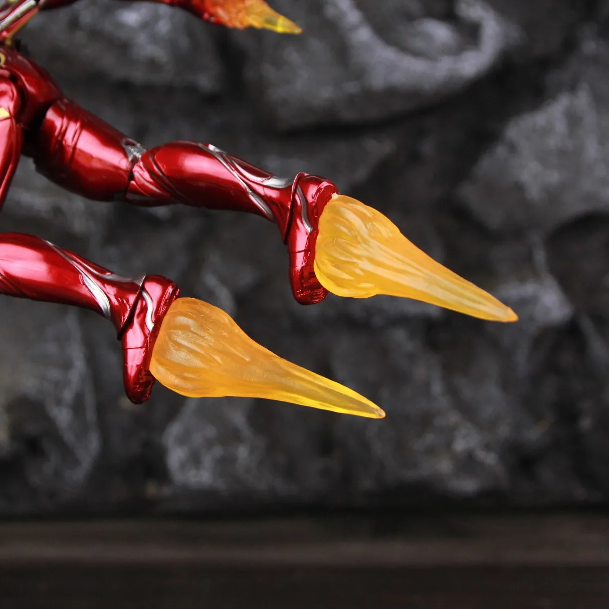 ZD Toys Deluxe Ironman Mark L 50 MK50 Nano Armor Weapons 7" Actionfigur LED-Lichtplattform Tony Stark Infinity War Modellpuppe – Detail 15