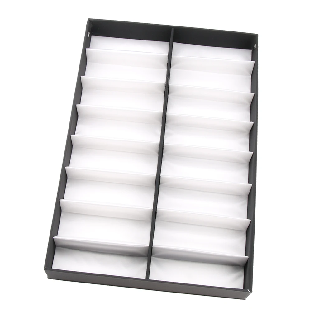 16 Slots Eyeglasses Storage Box Sunglasses Jewelry Display Case Eye Glasses Case Eyewear Sunglasses Display Storage Box Holder