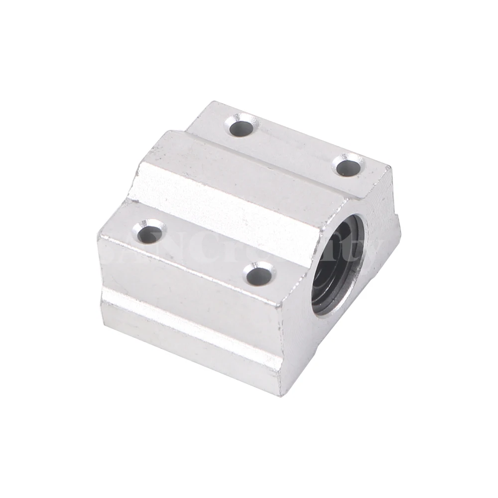 1/4PCS Linear Motion Ball Beare Slide Block Bushing SC8UU SCS8UU 8mm SC10UU 10mm 12UU SCS6UU Linear Shaft CNC 3D Printer Parts