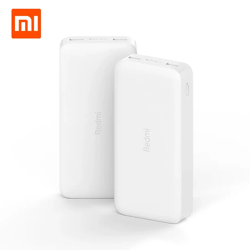 

Original Xiaomi Redmi Power Bank 20000mAh 18W Quick Charge 10000mAh Powerbank Fast Charging Portable Charger For Smart Phones