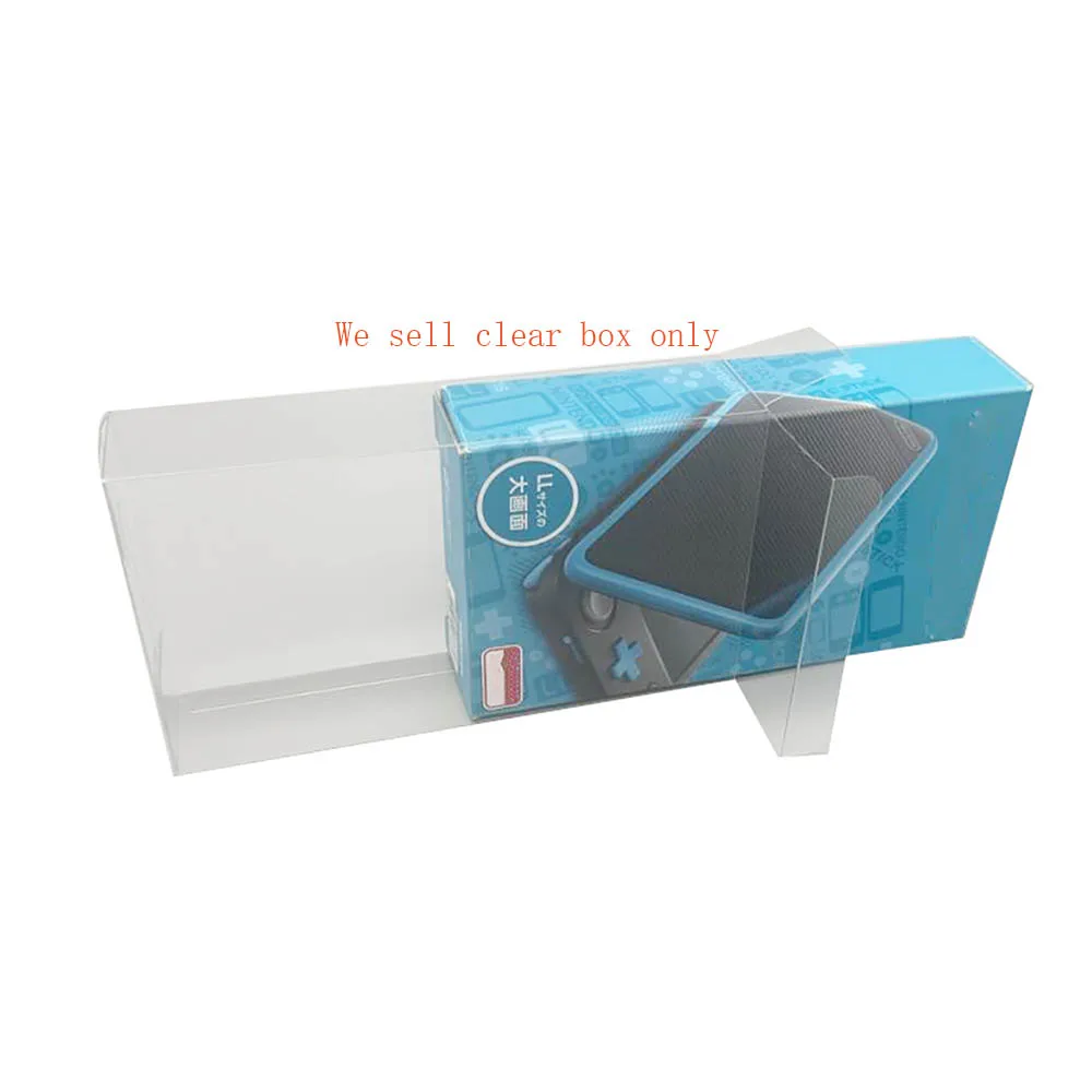 10PCS Japanese version special clear box for NEW 2DSLL storage box protection box transparent display collection box