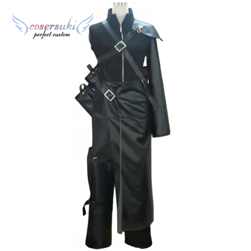 Final Fantasy FF7 Cloud Strife Cosplay Outfit PU Leather Carnaval Costume Halloween Christmas Costume for Men and Women