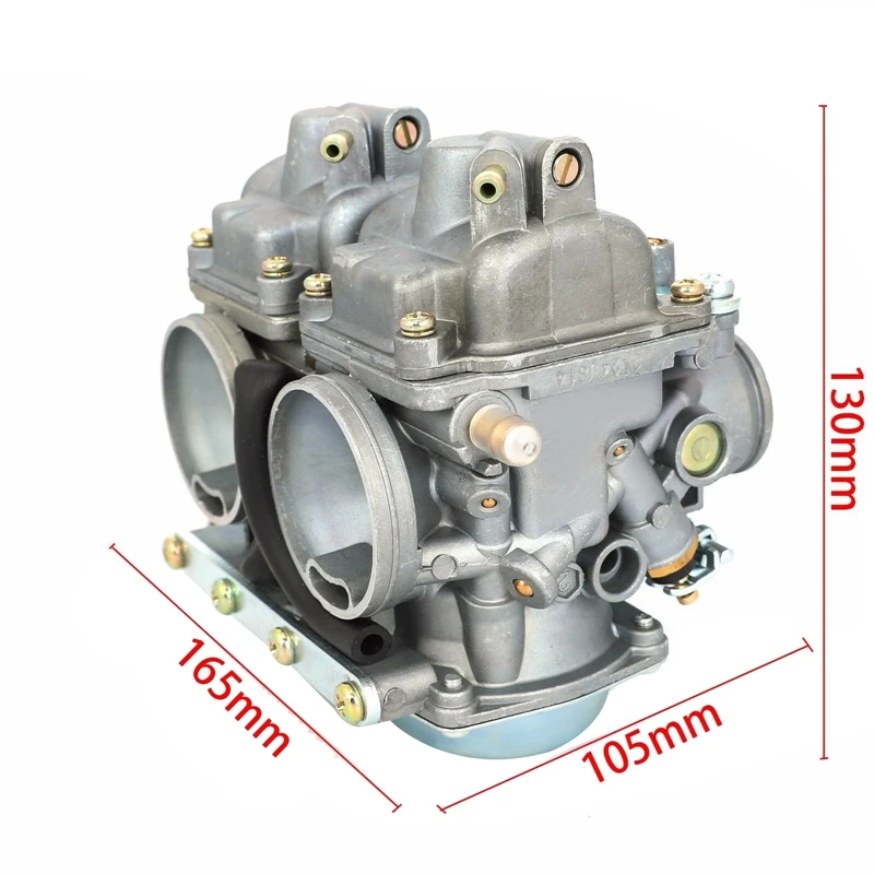 PD26JS 26MM 250CC CBT 125/250 Twin Cylinder Carburetor for Motorcycle ATVs Johnny Pag Spyder 300 Barhog Raptor FX-3 Carb