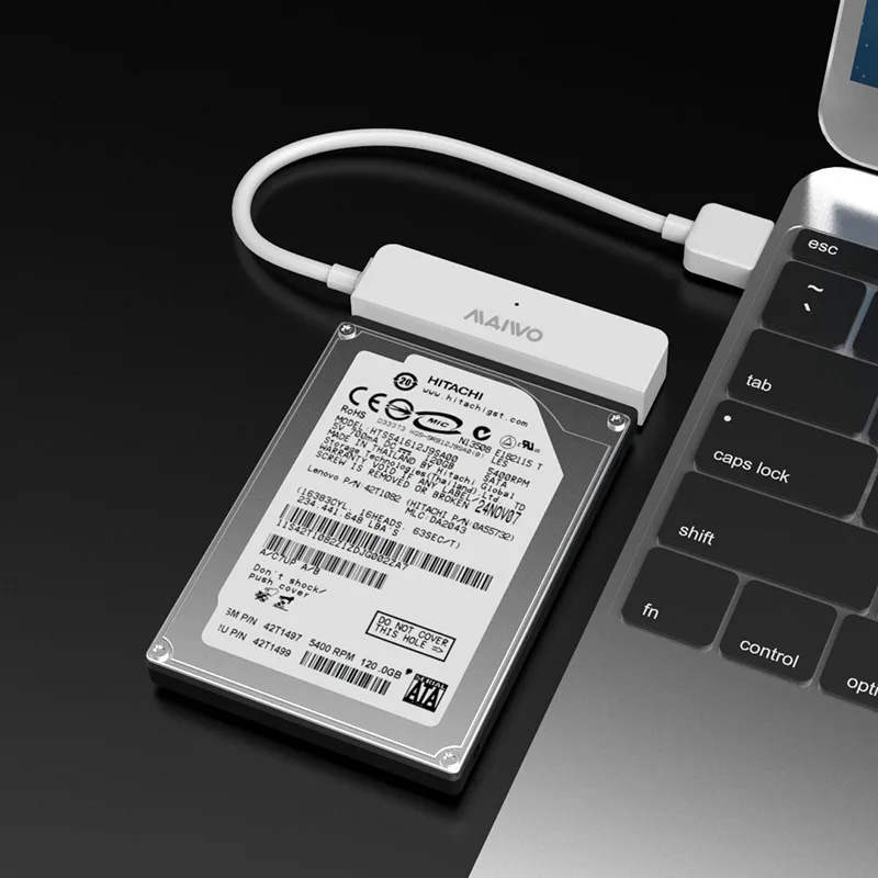 

Конвертер MAIWO K104A USB3.0 на SATA кабель для жесткого диска 2,5 дюйма HDD SSD жесткого диска HD-SCLL