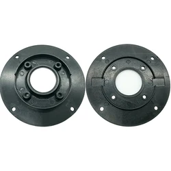 4Inch Tweeter Speaker Cover Panel Decorative Circle Speaker Fixed Plate 104mm Diameter 52mm Hole Indent & Whole Flat  Panel 2PCS