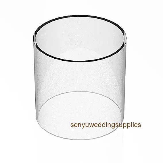 3pcs/5pcs/set )clear acrylic plinth stand wedding & party acrylic cylinder for wedding table centerpieces senyu1313