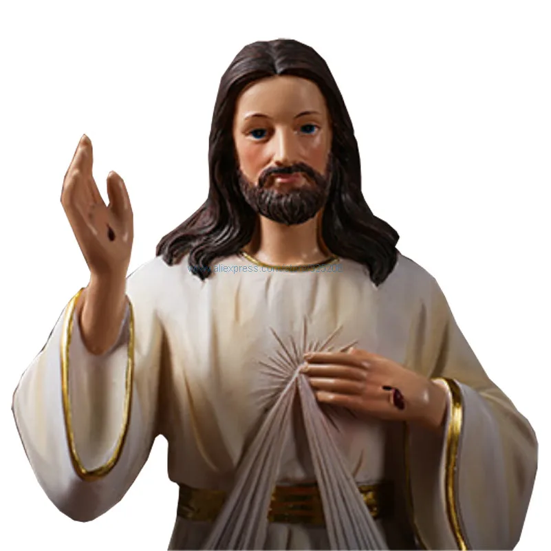 Jesus Divine Mercy Statue Decor Holy Figurine Sculpture Figure Catholic Christian Souvenirs Gifts 12inch NEW